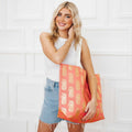 The Pineapple Foil Beach Bag - altruesm