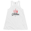 Think Like a Queen Flowy Racerback Tank - altruesm