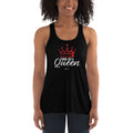 Think Like a Queen Flowy Racerback Tank - altruesm