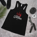 Think Like a Queen Flowy Racerback Tank - altruesm