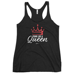 Think Like a Queen Racerback Tank