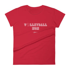 Volleyball Mom Short Sleeve T-Shirt