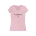 Volleyball Mom Short Sleeve V - Neck Tee - altruesm