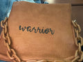 Warrior Custom Hand - Painted Peekaboo Bag - altruesm