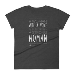 Woman with a Voice Short Sleeve T-Shirt