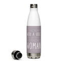 Woman With a Voice Stainless Steel Water Bottle - altruesm