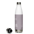 Woman With a Voice Stainless Steel Water Bottle - altruesm