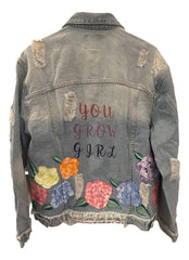 You Grow Girl Jean Jacket