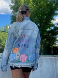 You Grow Girl Jean Jacket - altruesm