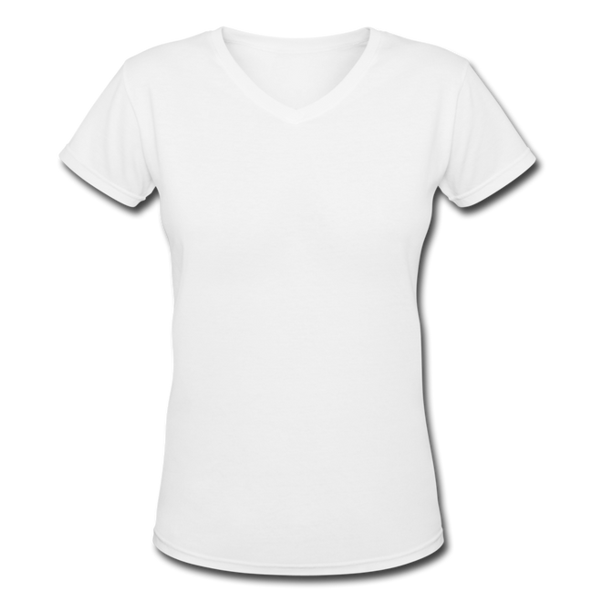 Kindness Women's V-Neck T-Shirt - white